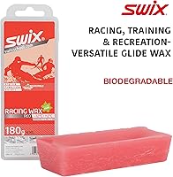 Vista 2 de Swix UR8 Biodegradable Ski/Snowboard Red Wax - Moderate Conditions 14 to 36 Degrees Fahrenheit