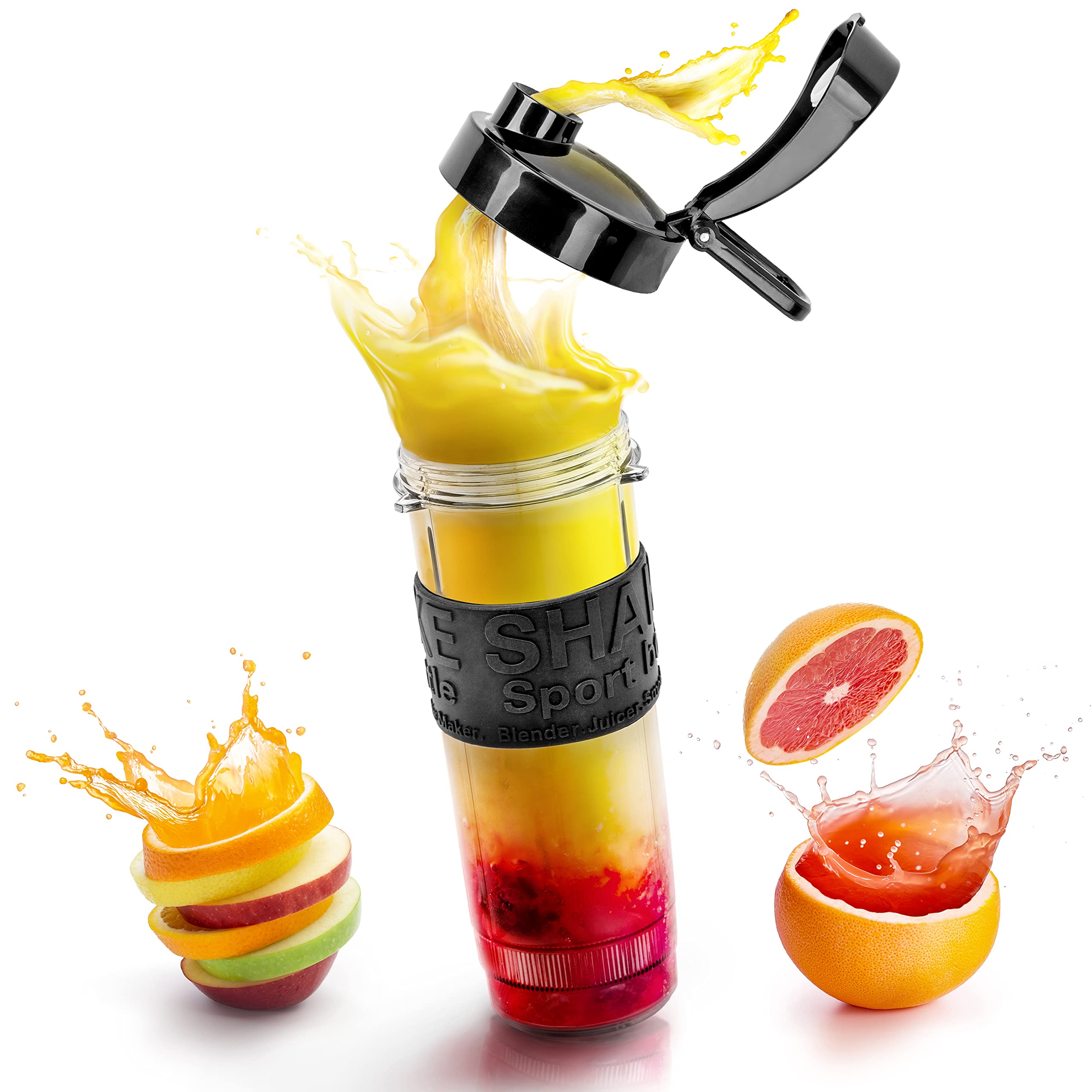 Duronic BB5 Borraccia 570 ml | Bottiglia per frullatore senza BPA | Compatibile con mixer BL510 e BL520 | Ideale per smoothie, campeggio, palestra, escursioni