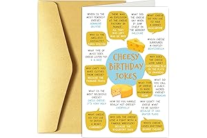 Funny Cheese Birthday Card: Cheesy Birthday Laughs and Cheese Jokes