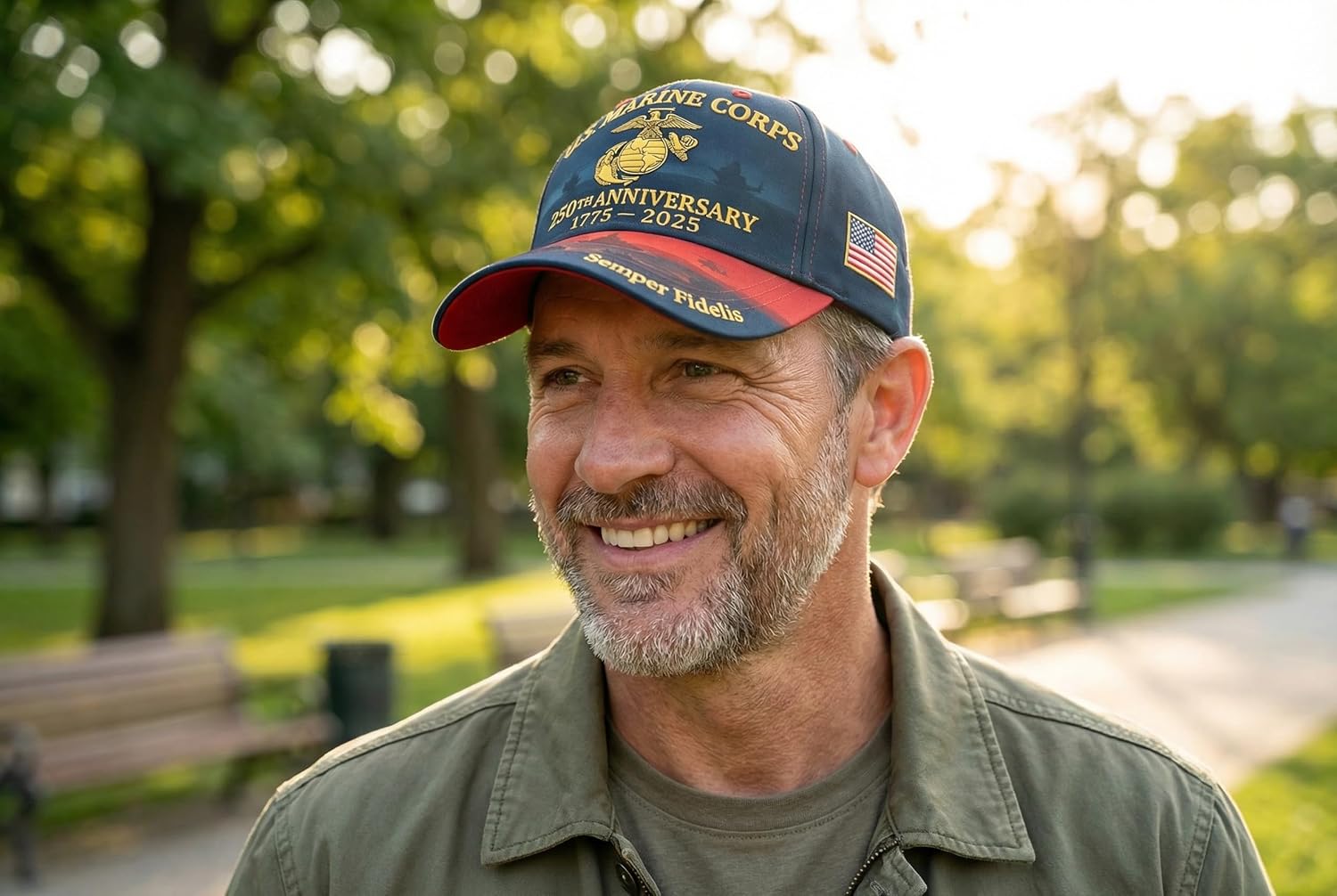 250th Anniversary Army Hat,Embroidered Tribute Veterans Hat History from Cap for Honoring Our Military Heroes - Image 2