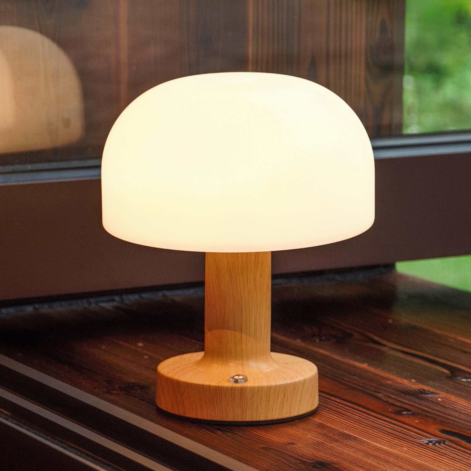 Lámpara de mesa LED inalámbrica, 2000 mAh, funciona con pilas, con 3 modos de color y atenuación continua, luz nocturna de metal para decoración del hogar, restaurante, dormitorio, carga