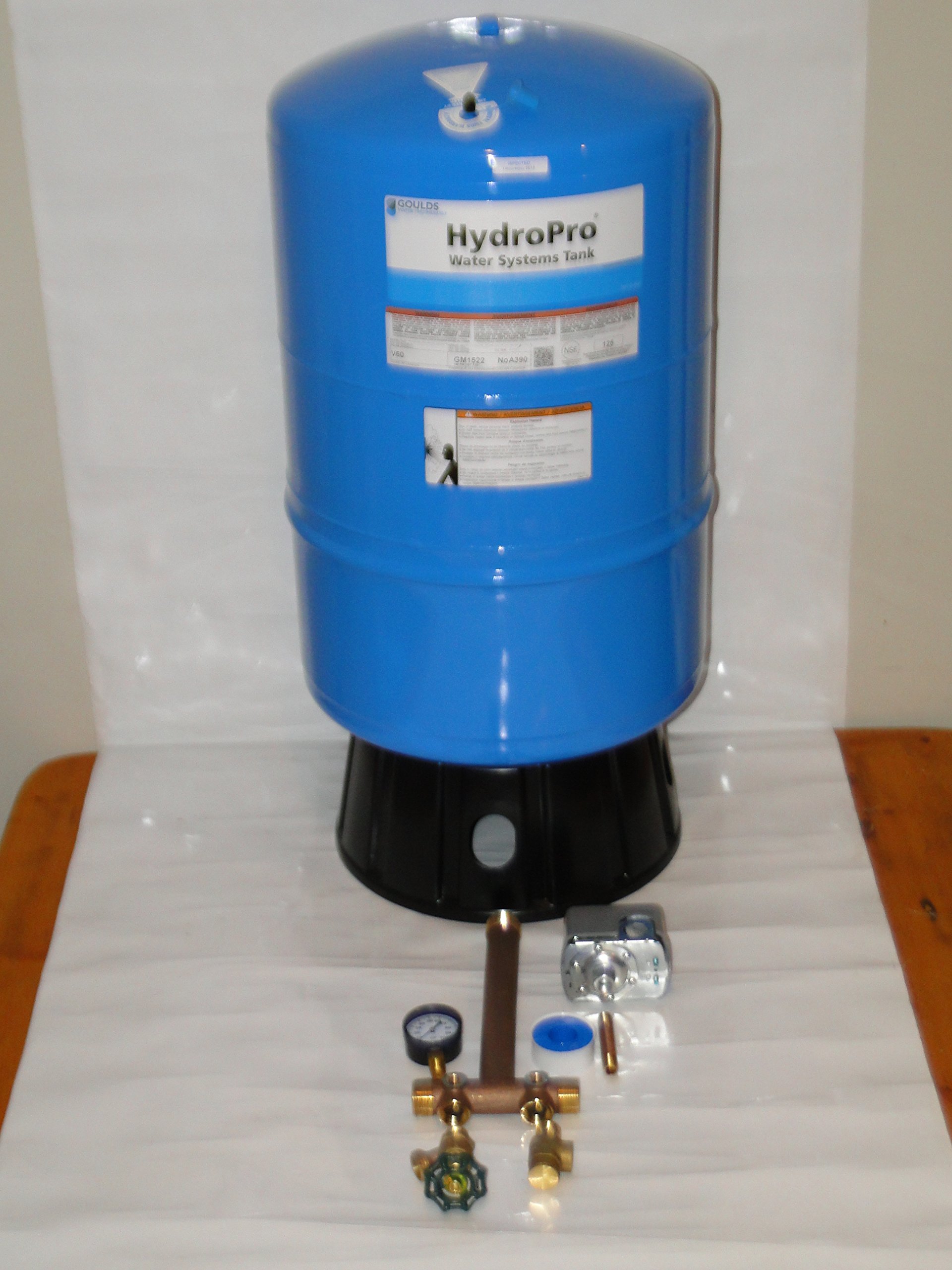 Buy Goulds V60 HydroPro Pressure Tank with or Without Brass Tank tee