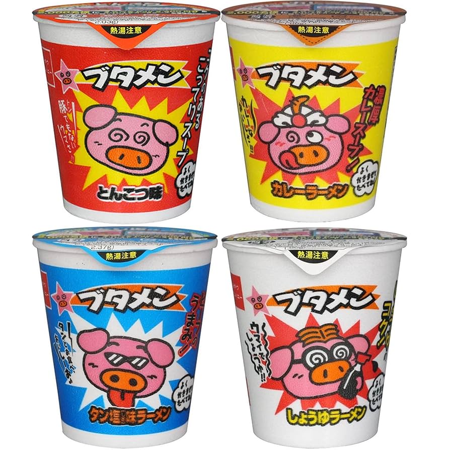 ブタメン とんこつ味 15入り ブタメン おやつカンパニー ブタメン（とんこつ味）×15個