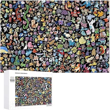 Amazon Co Jp 500 100の木のパズル パズル ポケットモンスター ポケモンパズル ストレスを解消する ゲーム盤 子供のパズル 大人の パズル ホーム キッチン