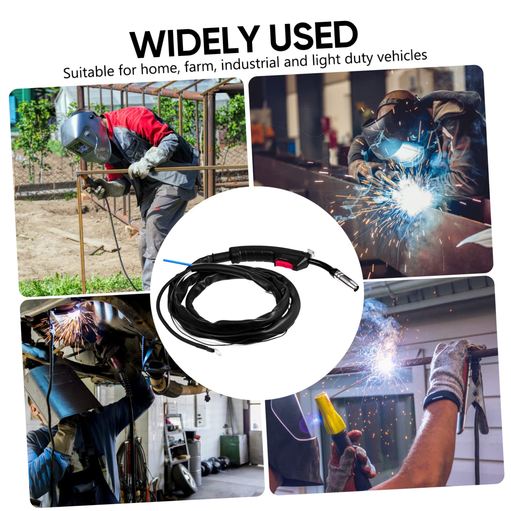 Máquinas De Soldar Cable Flexible Stinger Repuesto Para Soldadora Mig Gas y Eléctrica Completas Para Soldadura Taller Industrial