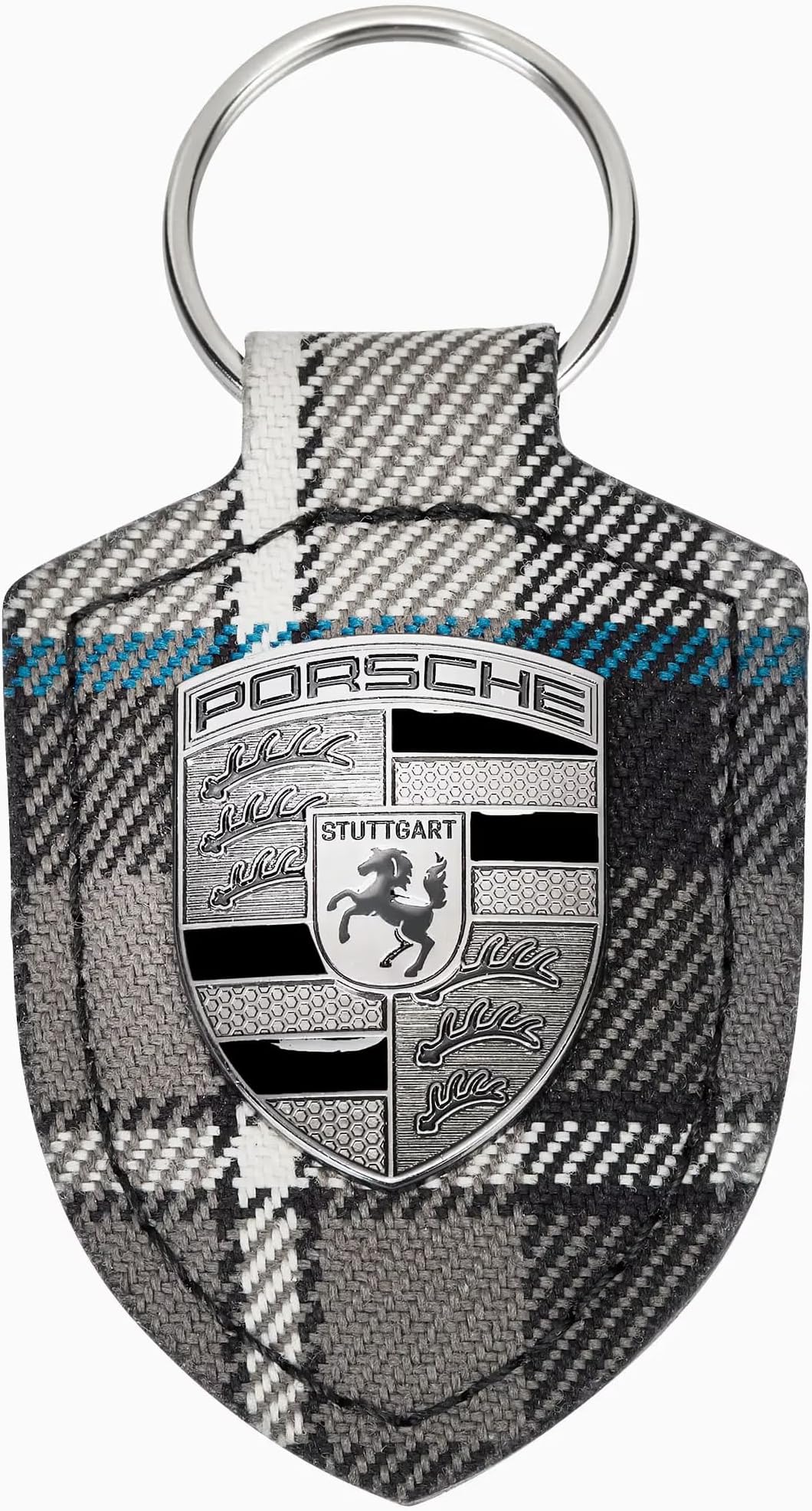 Porsche Porsce Turbonite 50 Year Anniversary Tartan Key Chain