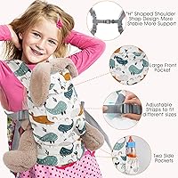 Vista 4 de Vollence Portabebés para muñecas de 14 a 25 pulgadas