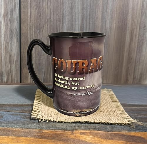 Miniatura 4 de Mid-South Products John Wayne - Taza de 16 onzas, Courage Storm