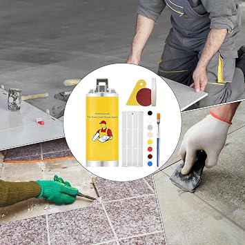 Tile Repair Kit | Waterproof Marble Repair Putty | Tile Repair Kit for Bathtub, Sink, Floor, Bathroom, Kitchen, Balcony, Ceramic, Shower