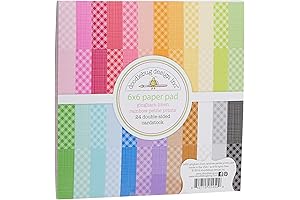 Doodlebug Ging Paper Pad 6x6 for Your Dazzling Creations