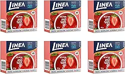 Linea Gelatina Morango 10g - kit c/ 6 unds