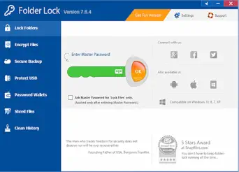Folder Lock - Data Security & Encryption