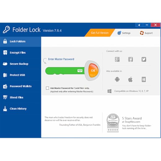 Folder Lock - Data Security & Encryption [Download]