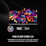 Moniteur de jeu MSI MAG 272UP QD-OLED X24 26,5 po 3840 x 2160 (UHD), 240Hz, AMD Adaptive-Sync, Prêt HDR, HDMI, Port VGA, Montable VESA, Inclinaison, Bord mince sur 4 côtés, 0,03ms, Noir