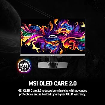 Amazon.com: MSI MAG 272UP QD-OLED X24 26.5-inch 3840 x 2160 (UHD