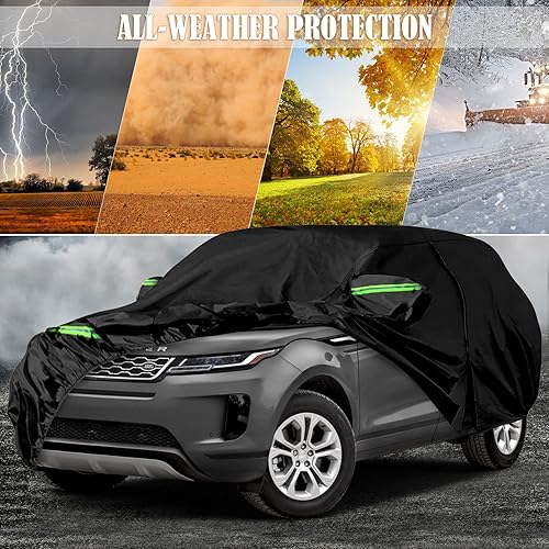 Miniatura 18 de Funda impermeable de repuesto para Land Rover Discovery Sport 2014-2025, 6 capas para todo tipo de clima, con puerta con cremallera y bandas