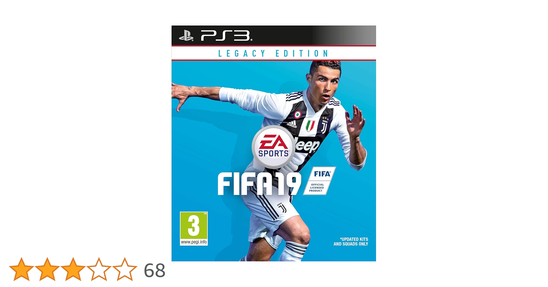 その他 FIFA 19 - PS3 mxn26g8 FIFA 19 Legacy Edition (Clean Disc) for Sony PlayStation 3