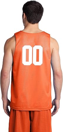 Custom Basketball Reversible Jersey - Numbers Only On Back of Both Sides