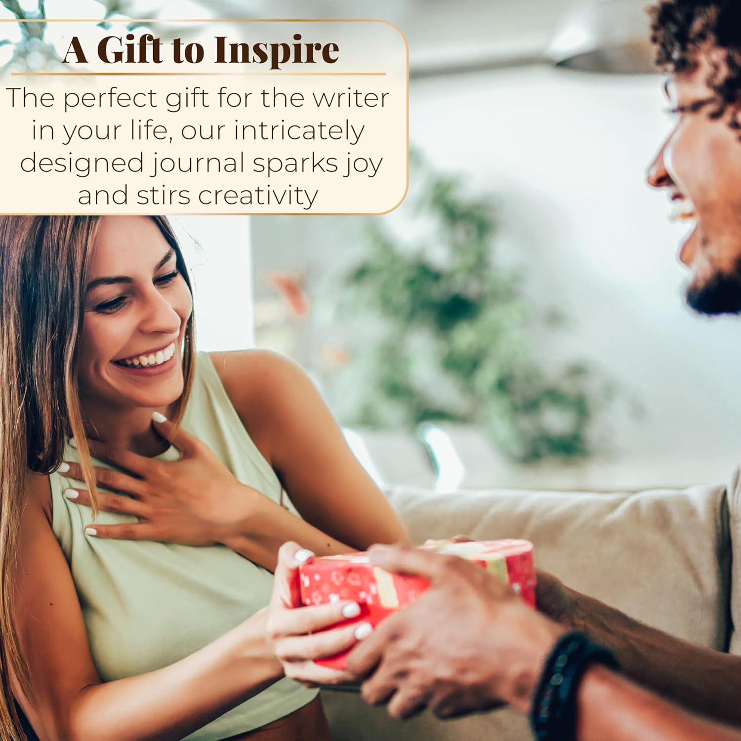 Leather Bound Journal for Women with Lined Paper - Handcrafted Poetry & Grimoire Journal, Full-Grain Leather Bound Notebook - Sun & Moon Design for Women & Men - 5x7 in Lined Paper, 184 Pages - Image 8