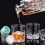 Whiskey Glasses Set of 8, 330ml Cocktail Glasses in Gift Box (Buy 6, get 2 Free), Crystal Old Fashioned Glass for Drinking Bourbon Vodka Rum Liquor, Barware Gifts for Men