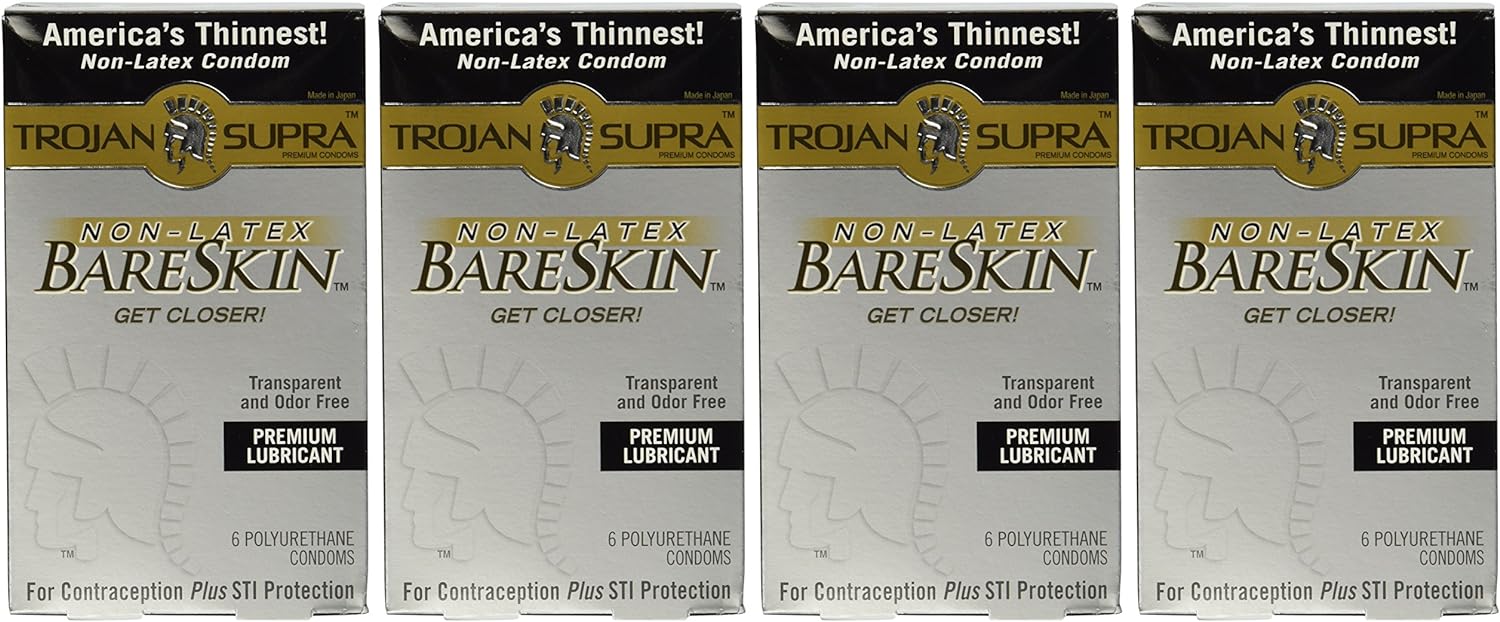 Amazon.com: Trojan Supra Lubricated Premium Condoms MicroSheer