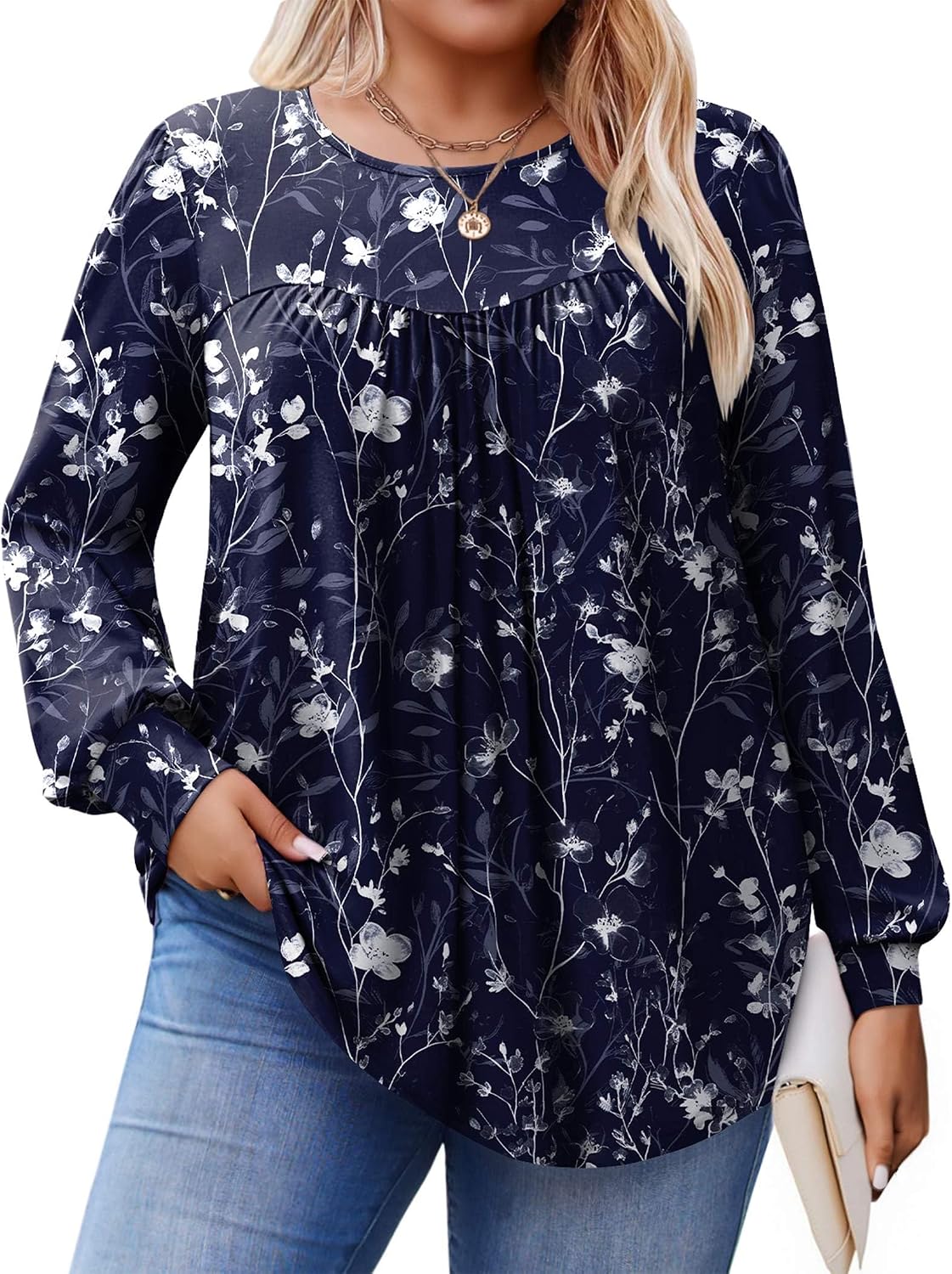 Navy Floral 180