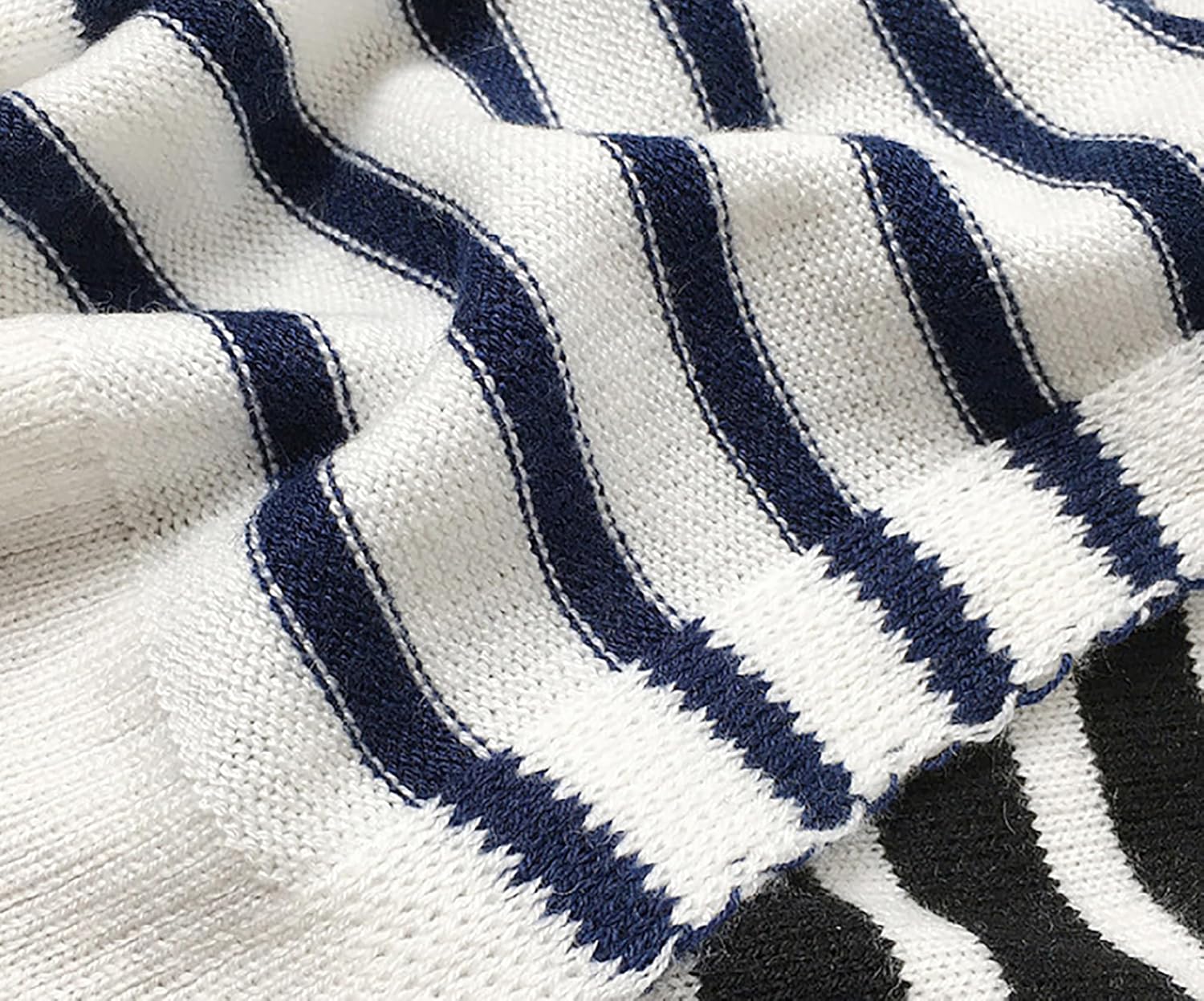 Sweater Shawl Wraps for Women Striped Cardigan Sweaters for Women Knitted Knotted Shawl Scarf Cardigan Cape Shoulder Top 2025 - Image 2