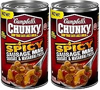 Vista 11 de Sopa Campbell Chunky, Sopa de Asado Sabroso, lata de 18.8 oz (paquete de 12)