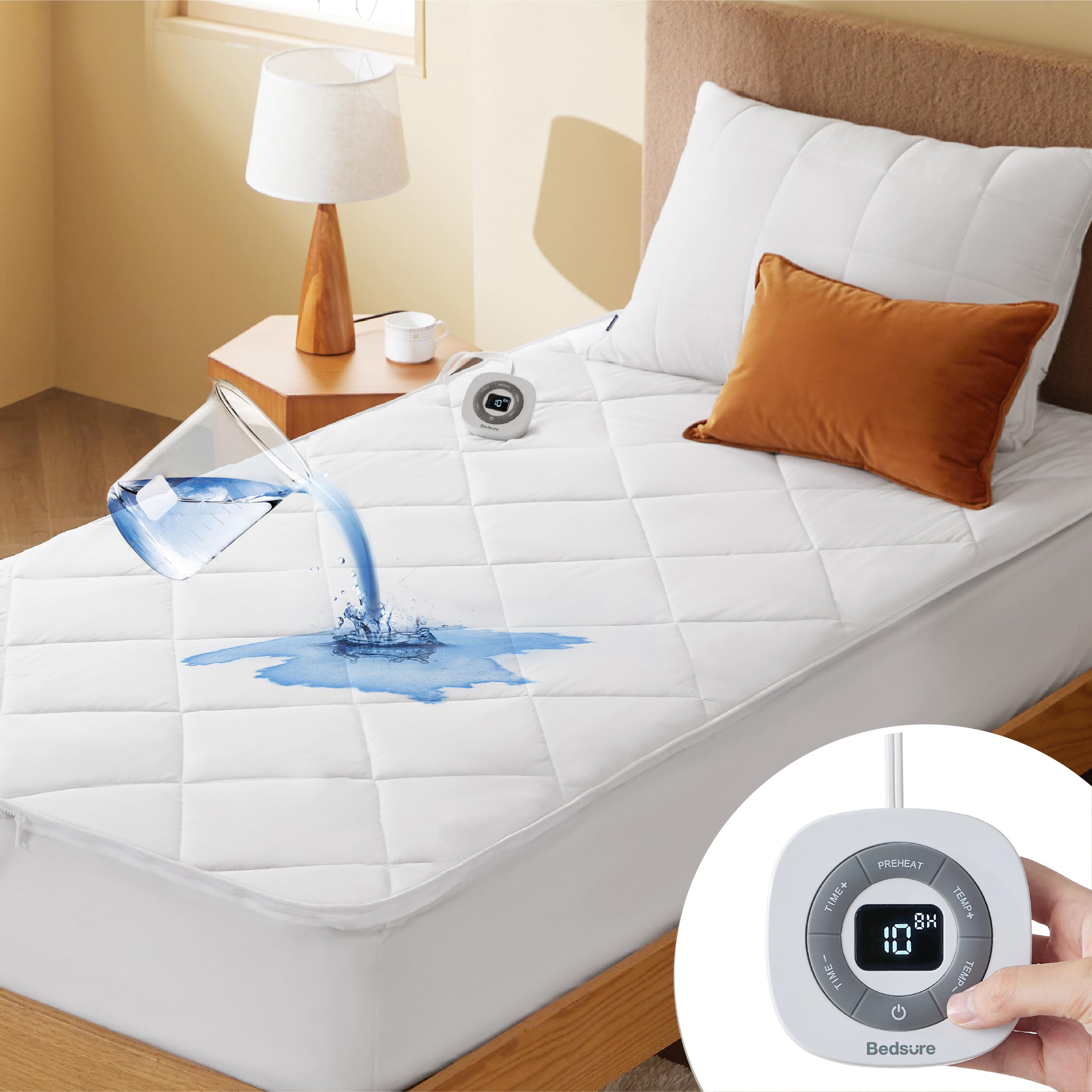 Bedsure Removable Heated Mattress Pad Twin