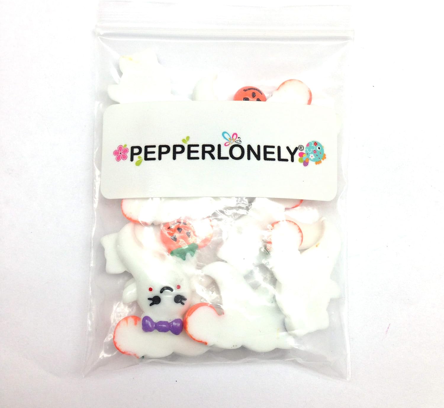 PEPPERLONELY 10PC Halloween Black Broom Resin Flatback Cabochon DIY Flatback Scrapbooking Embellishment Decoration Craft Making, 24 x 31mm