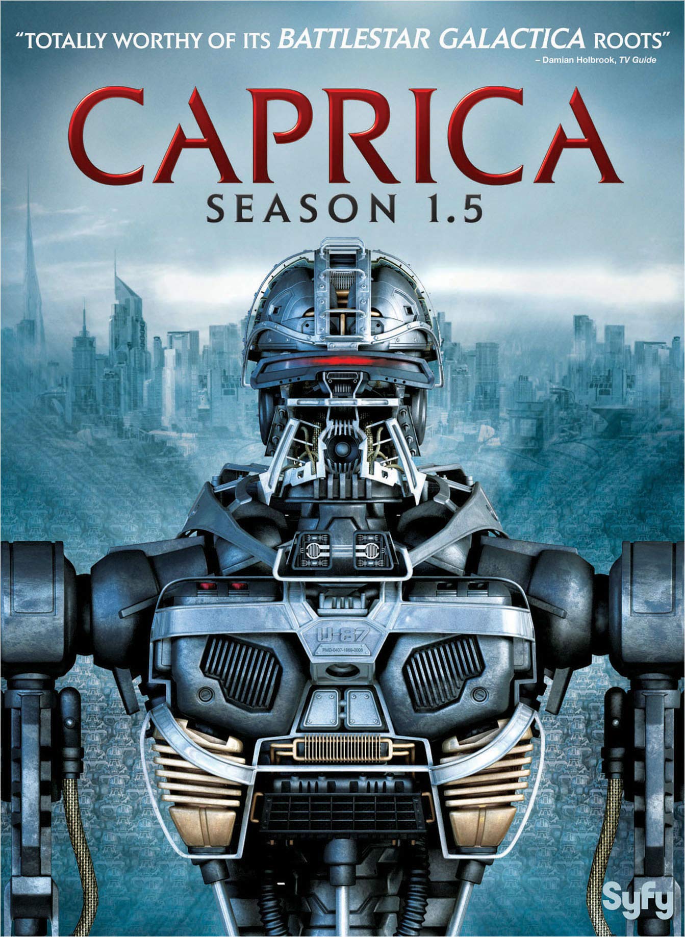 Caprica: Season 1.5 en DVD, la gran serie de ciencia ficción en versión importada de Reino Unido