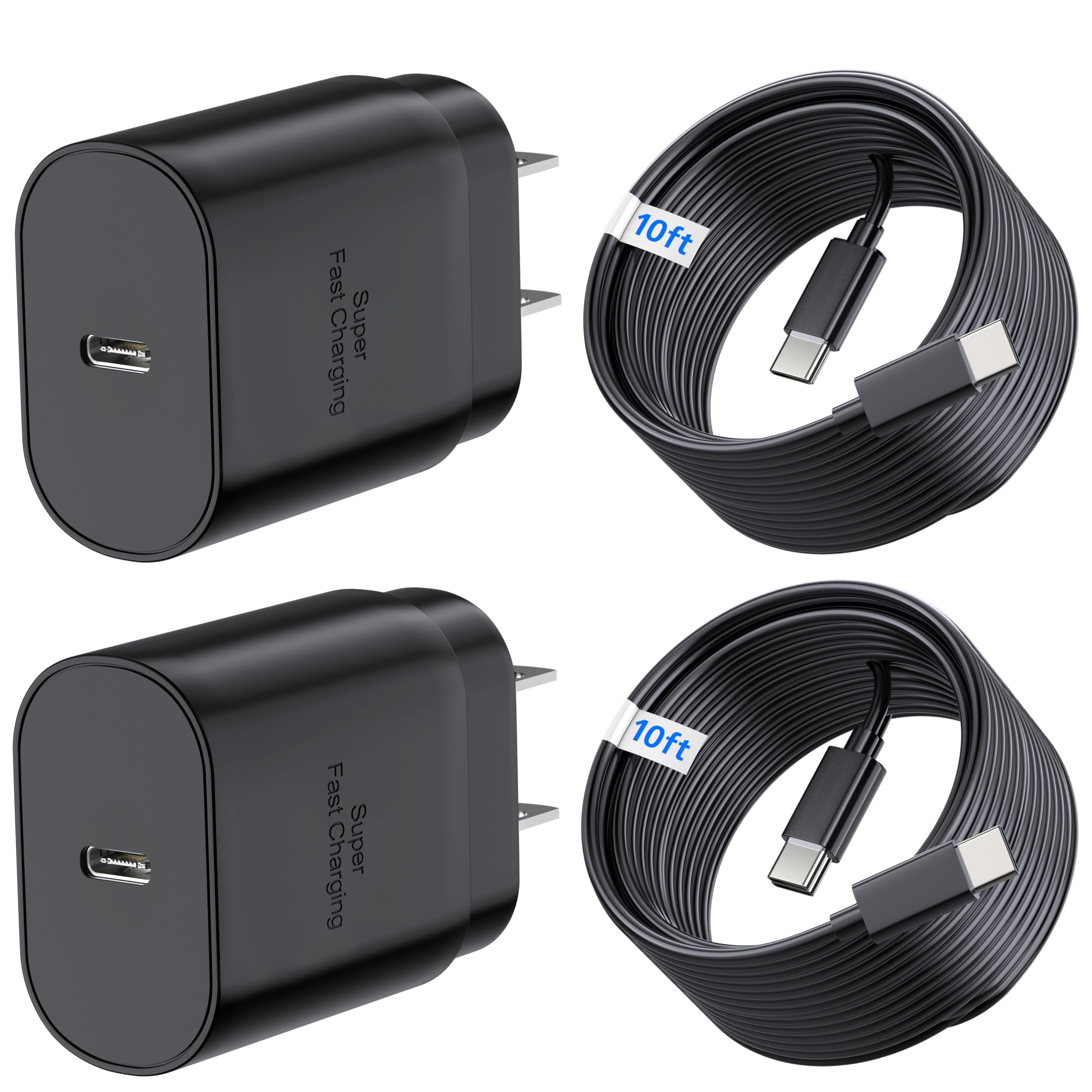 Amazon.com: TT&C 2-Pack 30W USB C Charger Set (2X Mini Wall Blocks
