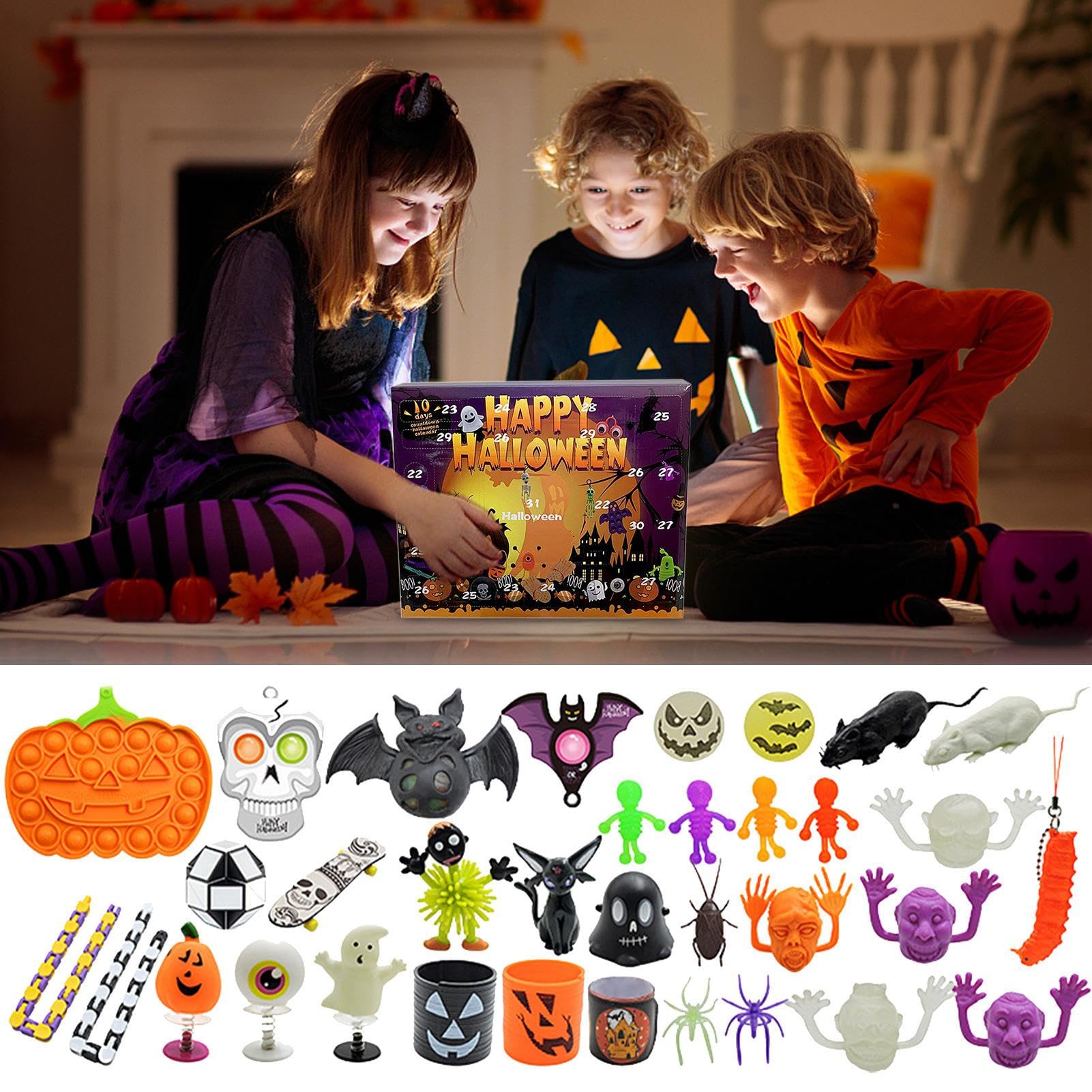 Adventskalender 2024 Tiener MOEMOE BABY Halloween Advent Calendar 10-Day  Countdown Advent Calendar 2024, image size:1601x1601