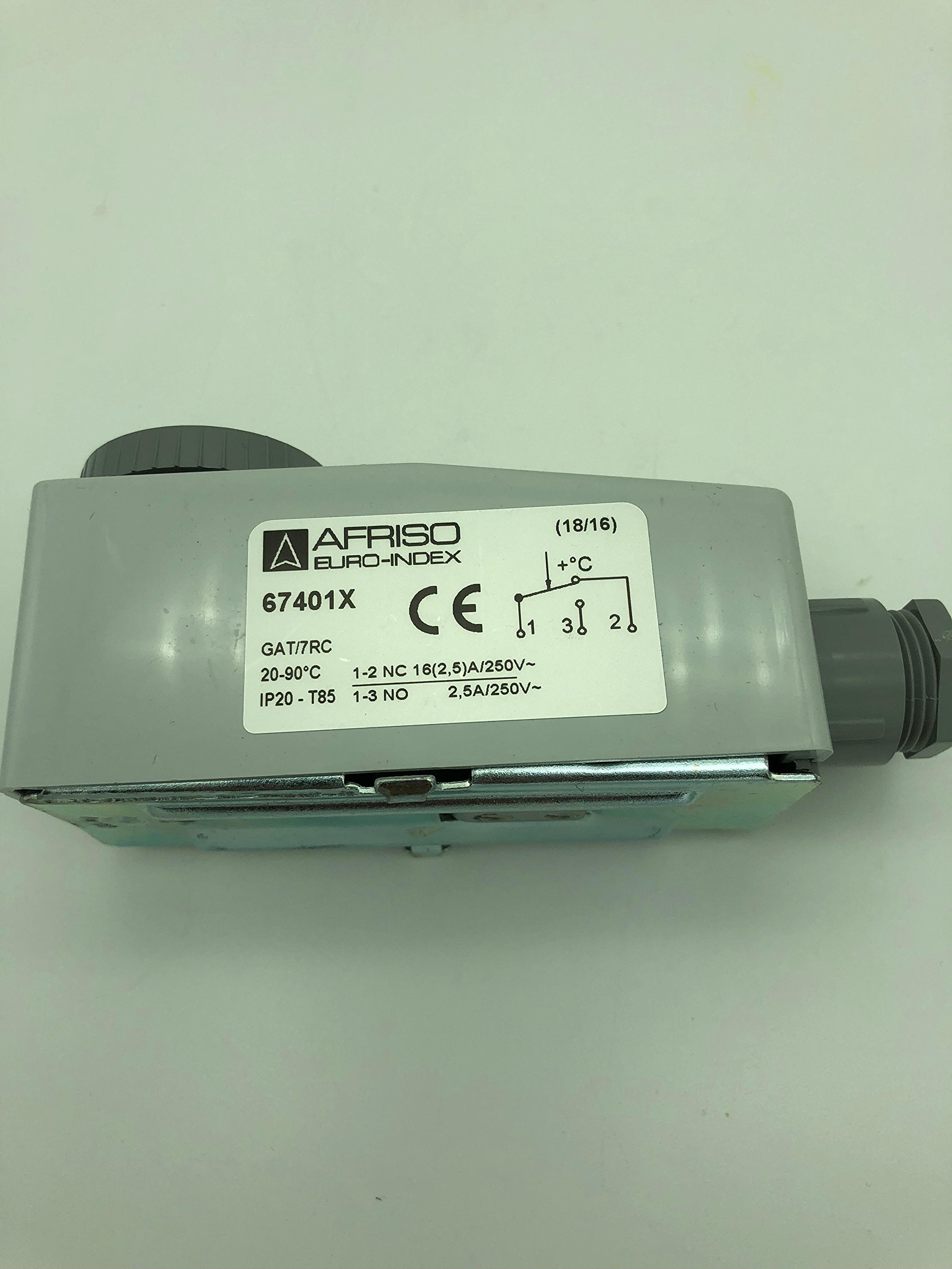 Afriso obudowa termostat instalacyjny GAT/7RC zewnętrzna regulacja 20°C - 90°C