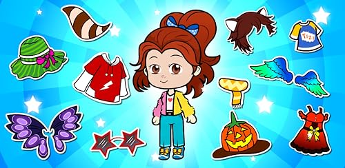 Tizi Town: Jogos de Bonecas - Vestir e Maquiar para Meninas - Design da Casa dos Sonhos