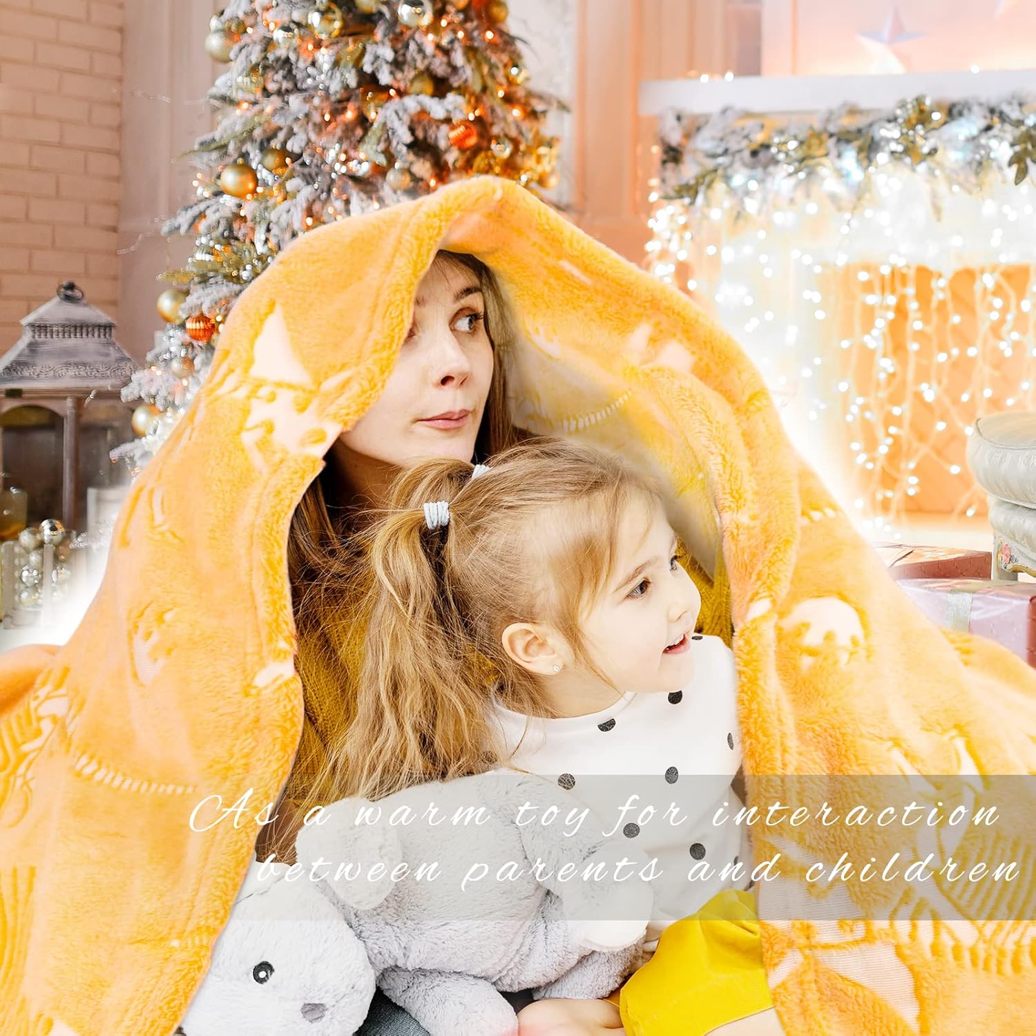 Soft Blanket Dinosaur Fleece Blankets Kids Dinosaur Gifts for Boys 50"x60" - Image 5