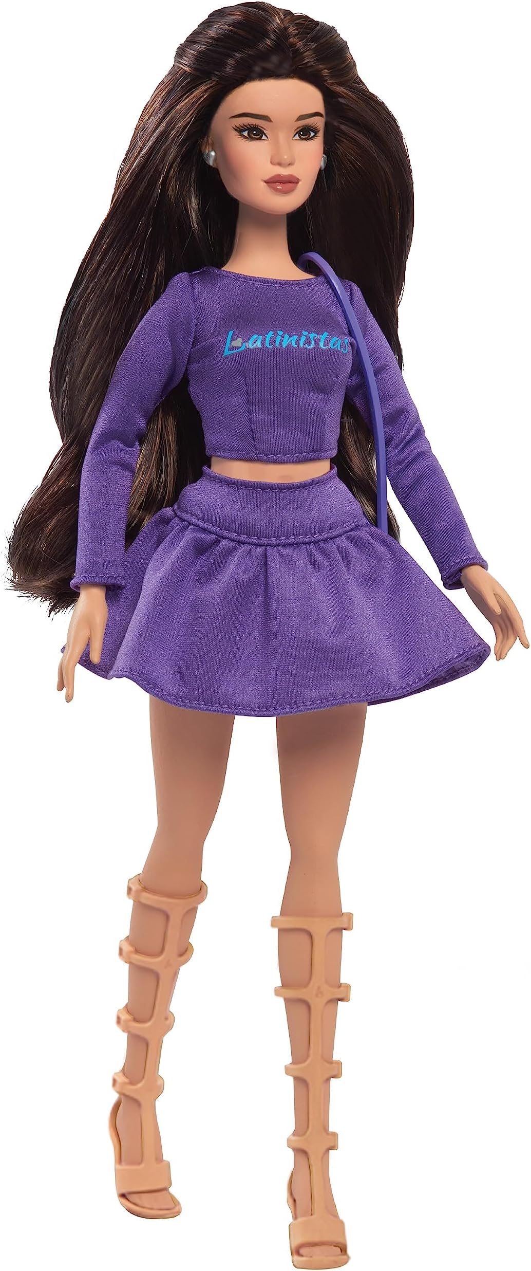 The First All-Latina Line of Fashion Dolls, Latinistas 11.5-inch Dani Latina Fashion Doll and Accessories, Kids Toys for Ages 3 Up, Designed and Developed Latin