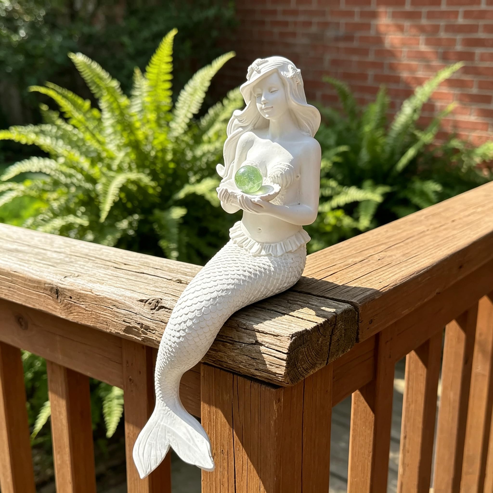 Teaeeno Einzigartige Meerjungfrauen-Aquarium-Dekoration, Meerjungfrau-Statue, Aquarium-Dekoration