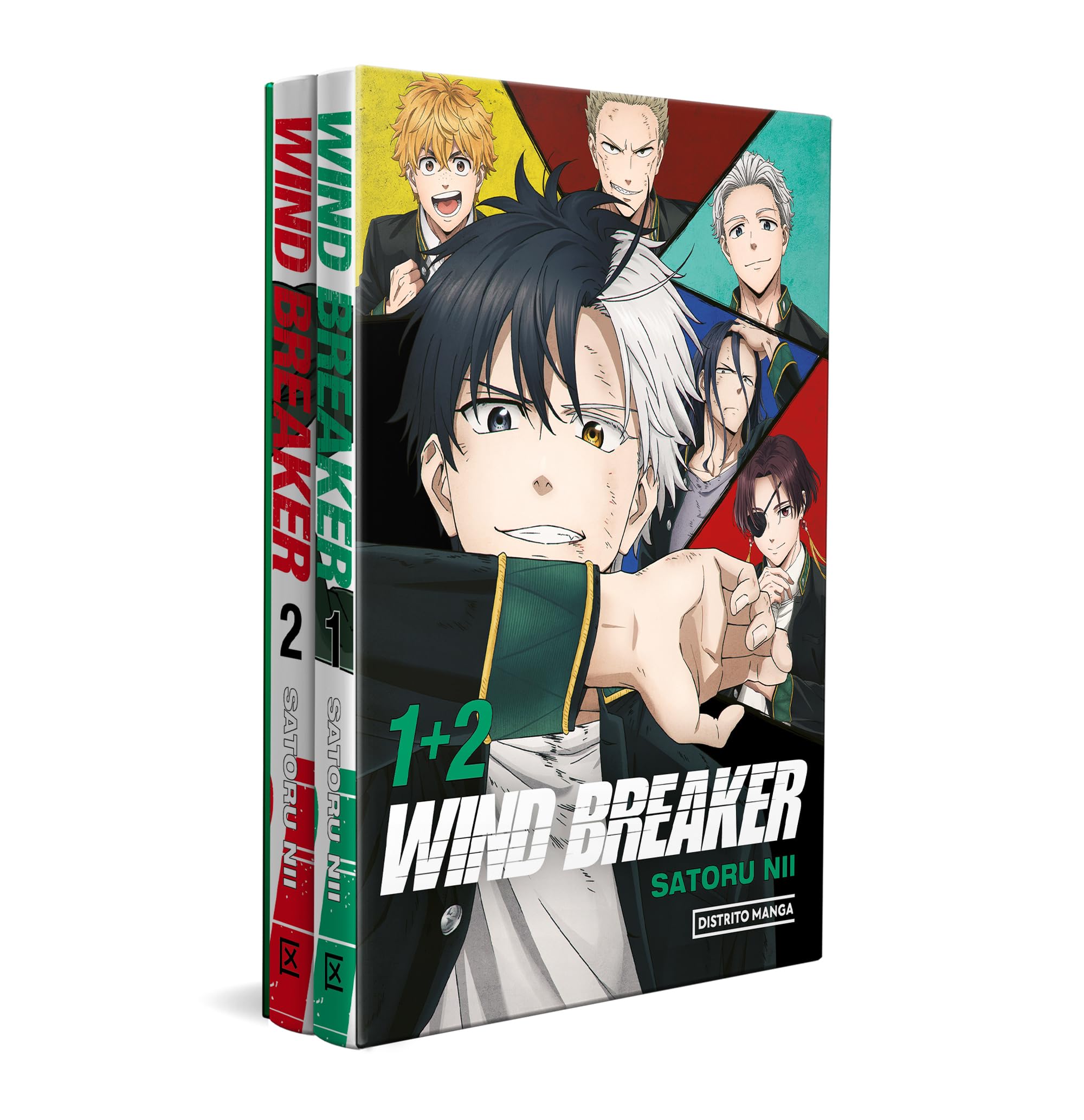 02● WIND BREAKER 1-22巻 NA0530-2 Pack Wind Breaker 1 + Wind Breaker 2 (edición especial anime