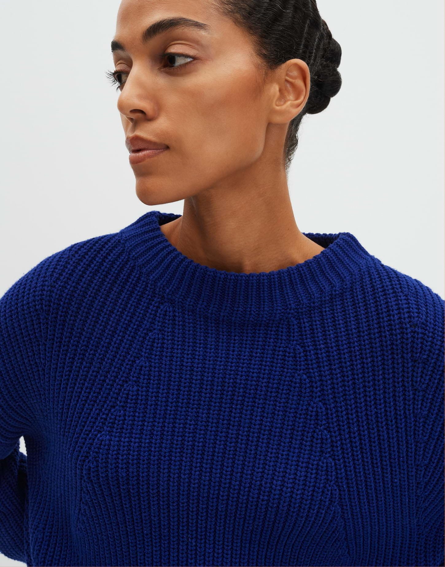 someday Damen Pullover | Tellina Texture Regular Strickpullover im Baumwollmix