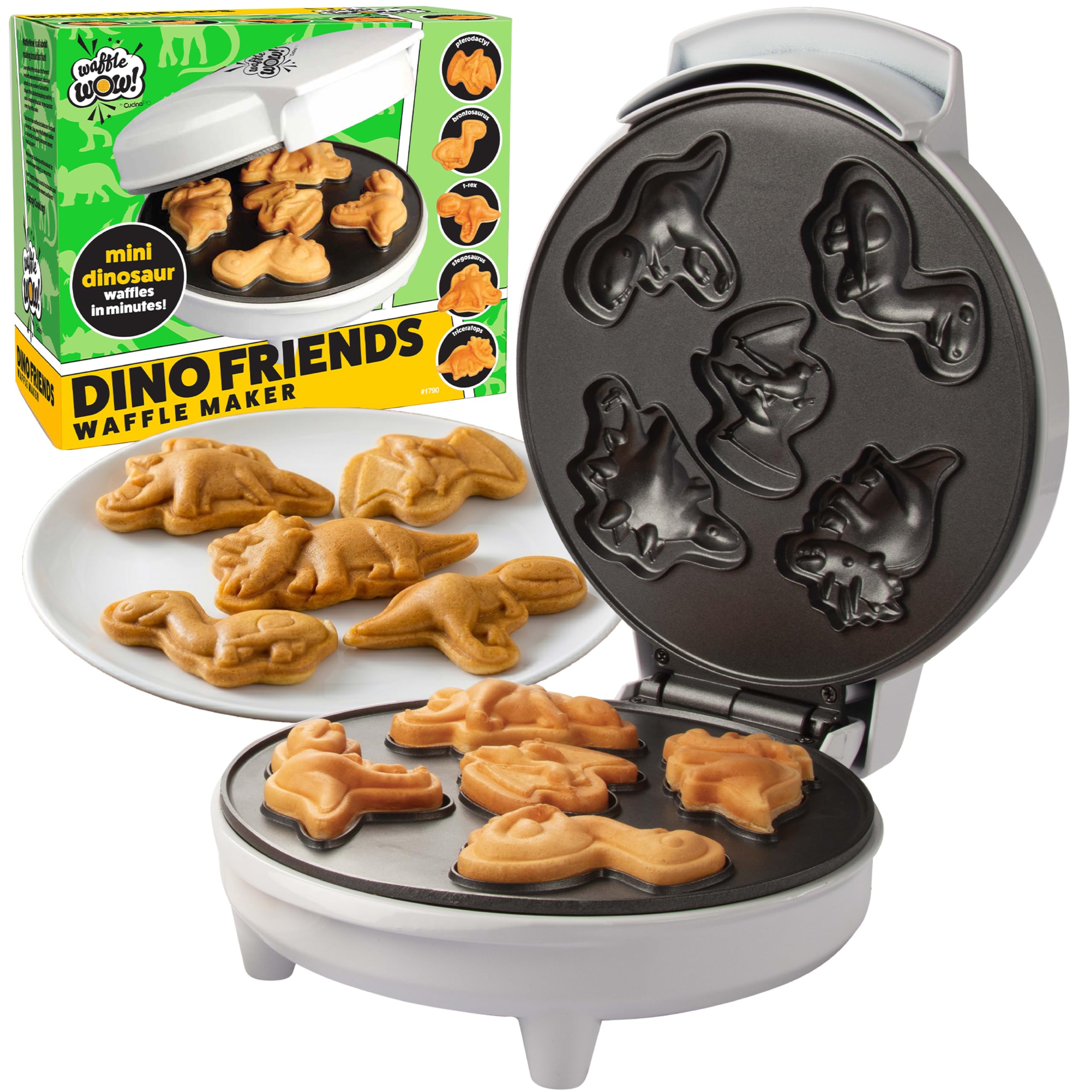Mini Waffle Maker - Make Waffles Anywhere! -10 Mini Waffle Maker - Make Waffles Anywhere! -10