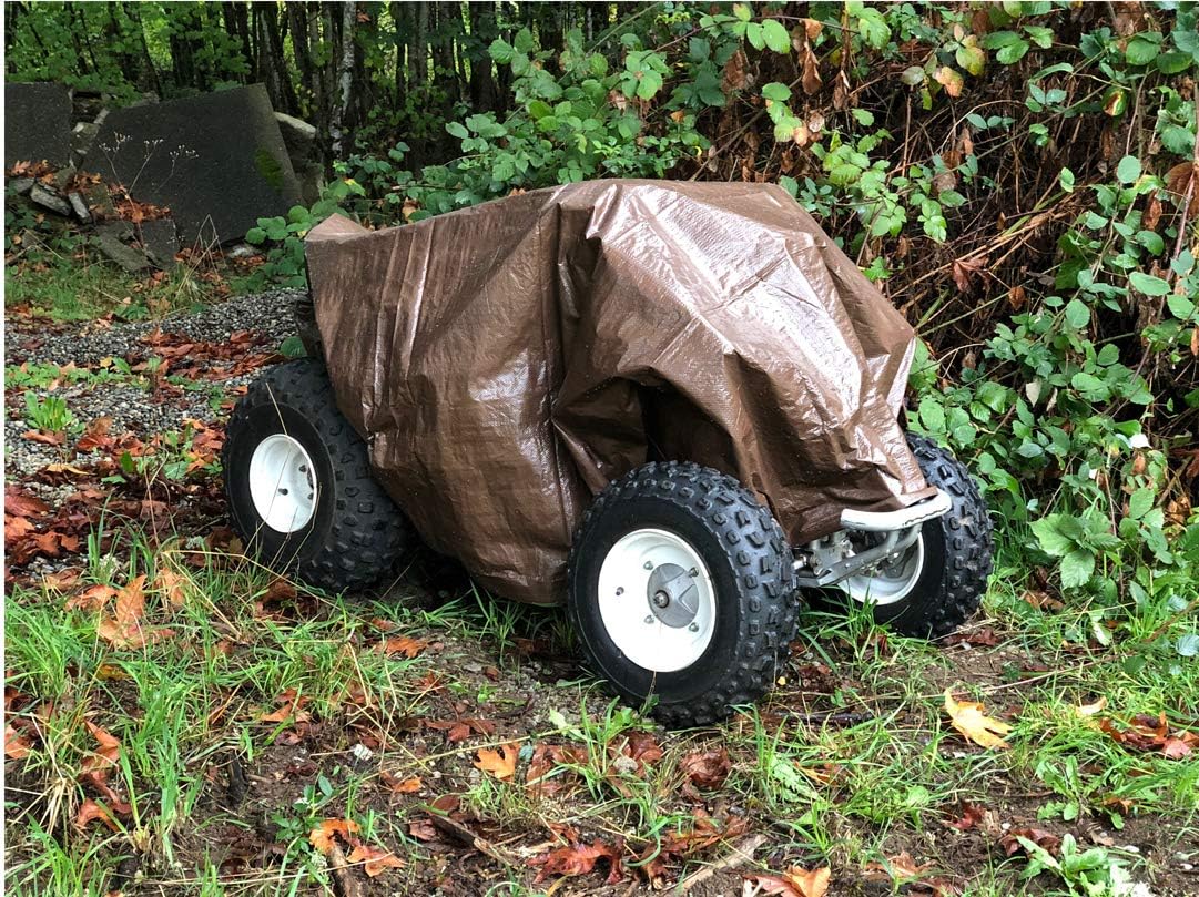 Dry Top 116205 Medium Duty Tarp, 16x20 Feet, Brown/Green
