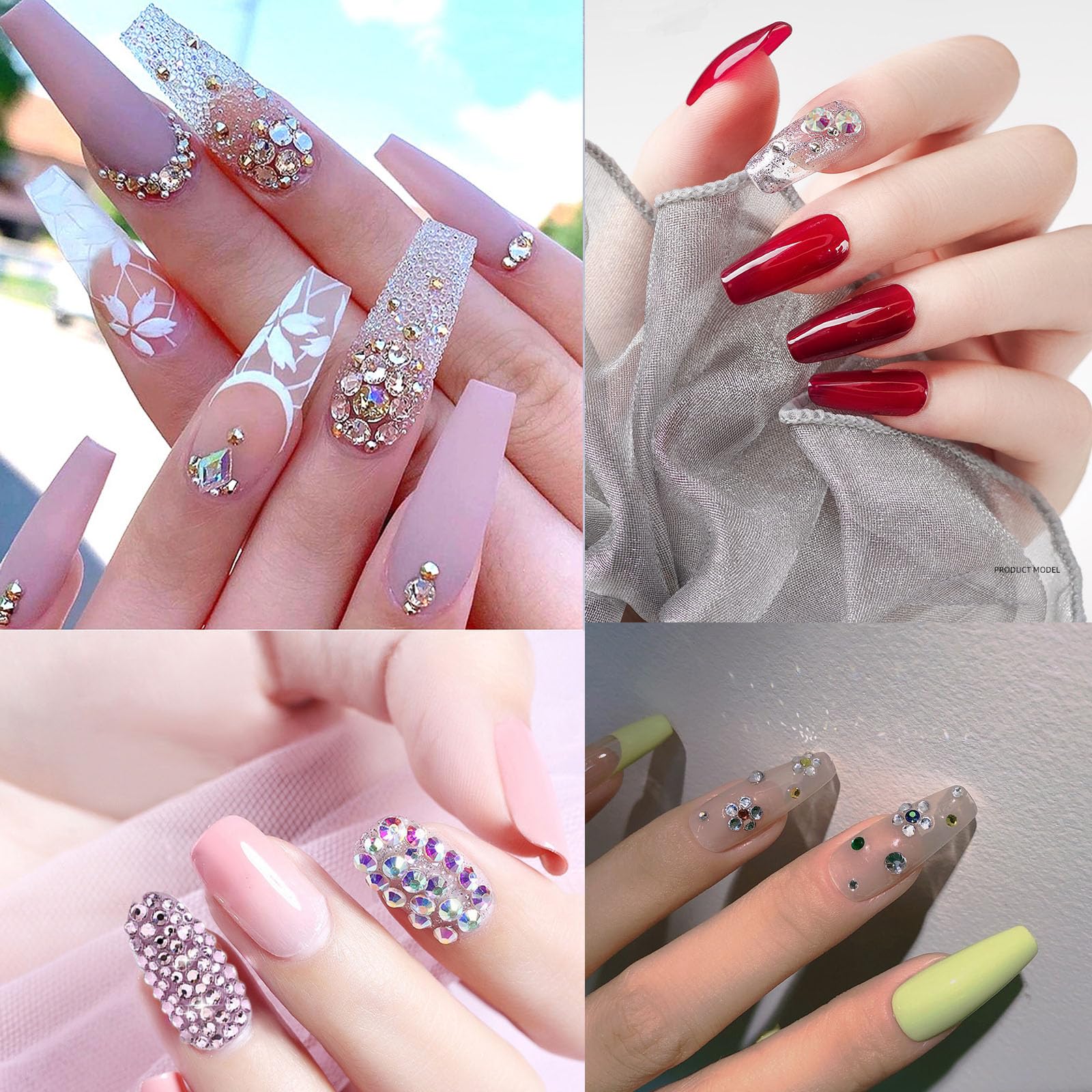 ネイルパーツ 2585 Amazon.co.jp: shefun ラインストーン ネイルパーツ 小さい