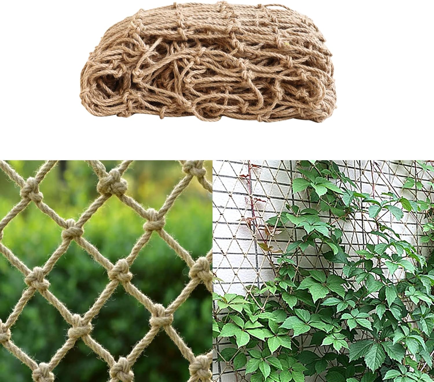Plant Support Netting, EcoFriendly Biodegradable Natural Jute Twine