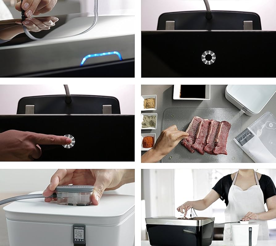 未使用品　次世代型真空パック機 Vacuvita バキュビータ コンテナセット 1台で食品ロスをゼロに！】オランダ発 次世代型真空パック機