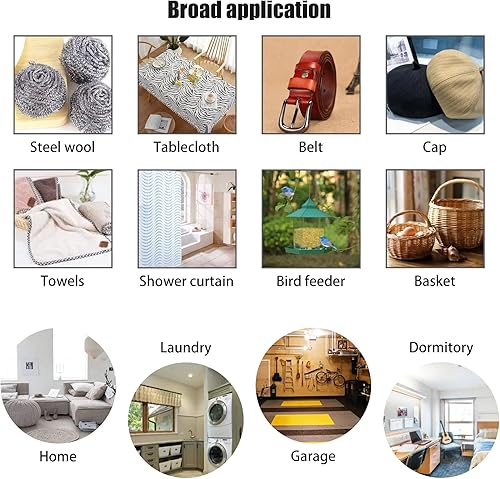 Miniatura 5 de Clip giratorio para gancho de lavandería, colgador giratorio de ropa de plástico, pinza antideslizante multiusos, organizador colgante para