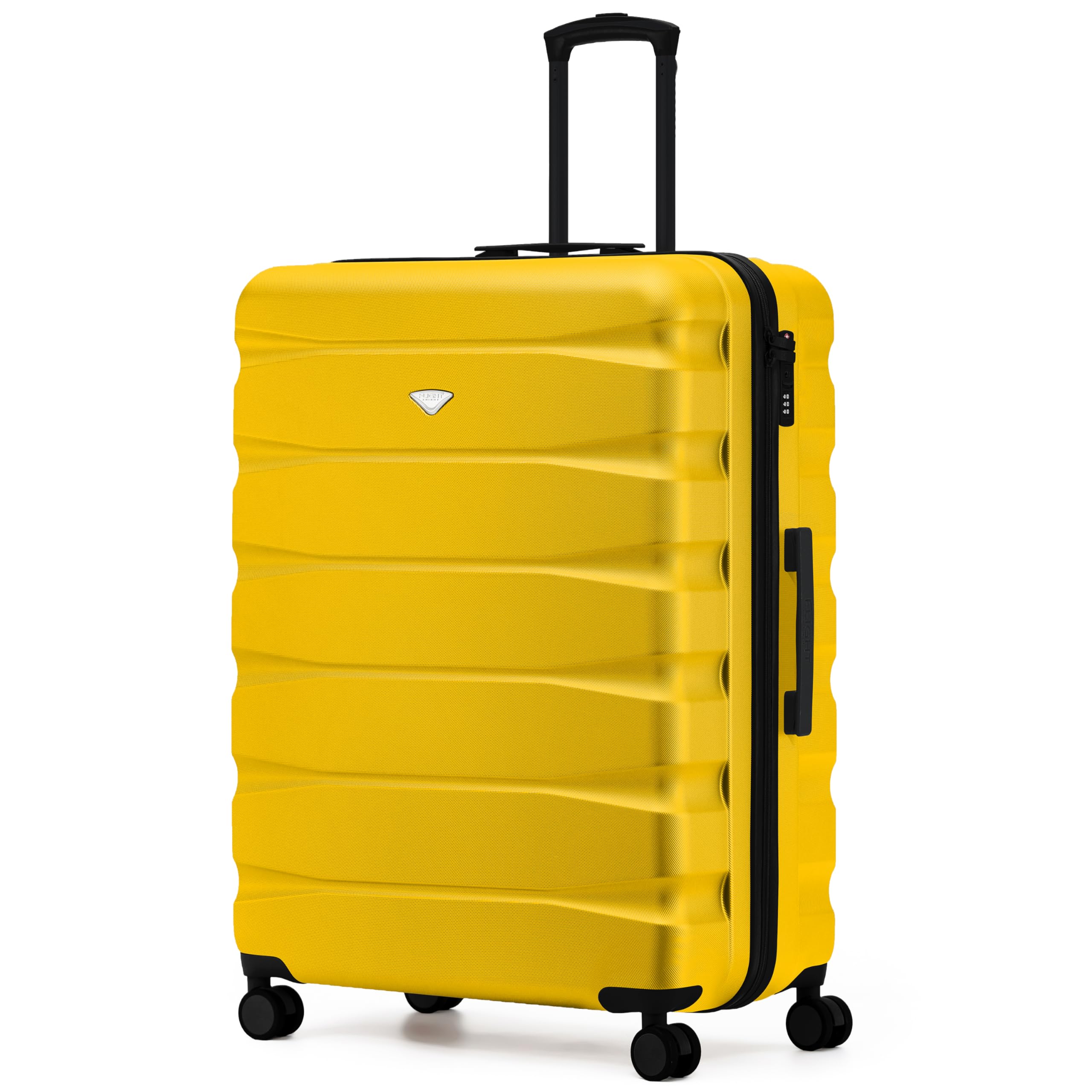 Flight Knight Underseat Cabin Suitcase 45x36x20cm | Free Hand Luggage for EasyJet & Wizz Air | Lightweight ABS Hard Shell with 8 Silent-Glide Spinner Wheels | Max Space Travel Bag — view 309