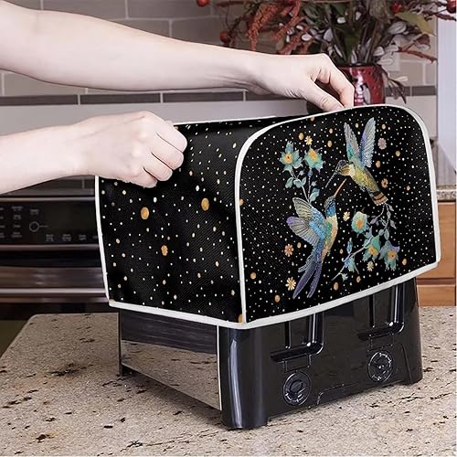 Vista 91 de Cubierta floral para tostadora de limón, 4 rebanadas de pan, tostadora, horno, cubierta a prueba de polvo, cubierta para electrodomésticos pequeños