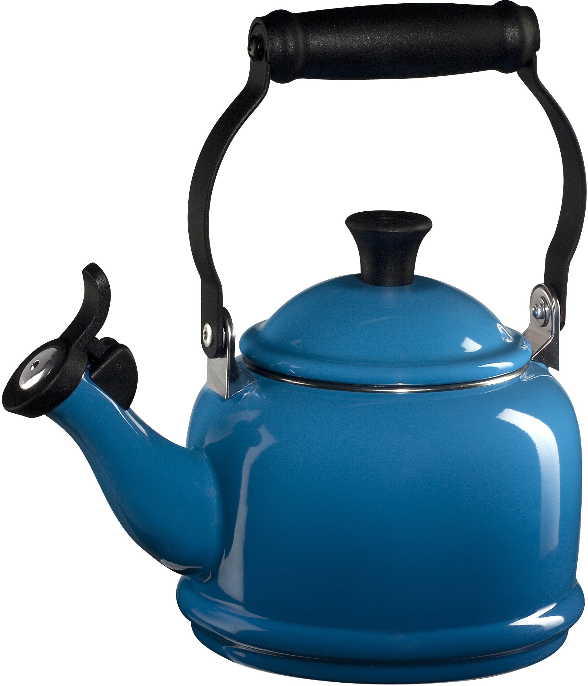 Amazon.com: Le Creuset Enamel On Steel Demi Tea Kettle, 1.25 qt