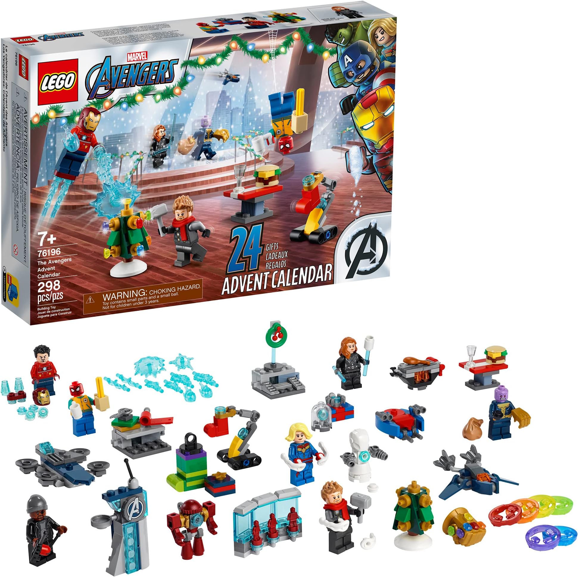 Amazon.com: LEGO 76267 Marvel Avengers Advent Calendar 2023 (243 Pieces ...